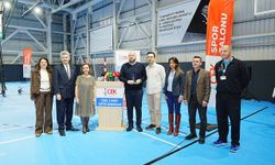 Uludağ İçecek Türk AŞ.’den ÇEK 3 Martlı öğrencilere ve genç sporculara hediye