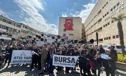 Atış Yapı Mağdurlarından Bursa Adliyesi Önünde yine seslerini yükseltti!