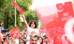 Bursa'da 19 Mayıs ruhu gençlerle yükseldi