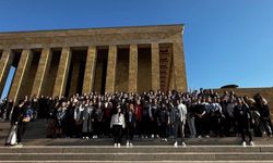 Gençler Ata'nın huzurunda