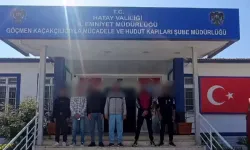 Yasa dışı yollarla Türkiye'ye giren 6 düzensiz göçmen yakalandı
