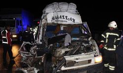 Tarım işçilerini taşıyan minibüs TIR’a arkadan çarptı: 12 yaralı