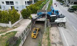 Büyükşehir Nilüfer'in derelerini ıslah ediyor