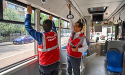 Bursa'da toplu taşıma araçlarına klima denetimi