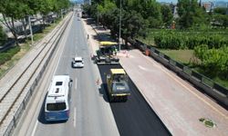 Havalar ısındı Bursa'da asfalt mesaisi başladı