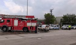 Bursa'da Sunta fabrikasında yangın çıktı