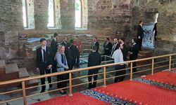 Amerikalı papazlar İznik Ayasofyası’nı ziyaret etti