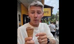Türkiye'ye Alman turist dondurma aldığına pişman oldu