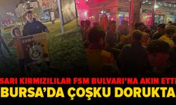 Bursa sarı-kırmızıya büründü: Galatasaray’ın 26. Şampiyonluğu kentte coşkuyla kutlanıyor