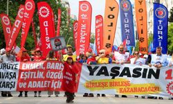 Antalya'da 1 Mayıs coşkusu