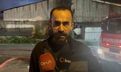 Arnavutköy'de ahşap kalıp üretim tesisinde yangın