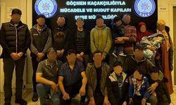 Bursa'da göçmen kaçakçılığı operasyonu: 18 kaçak göçmen yakalandı