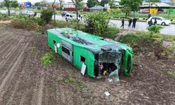 Çanakkale'de tur otobüsü devrildi: 46 yaralı