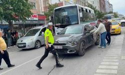 Çerkezköy'de maddi hasarlı kaza sonrası gerginlik