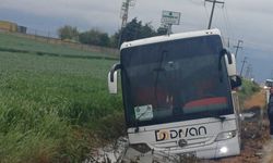 Edirne'ye 1 Mayıs kutlamalarına giden işçileri taşıyan otobüs kaza yaptı: 1 yaralı