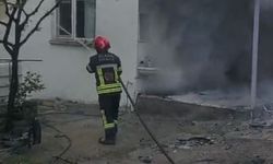 Elazığ'da yangın: 1 kişi dumandan etkilendi