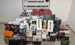 Gaziantep'te 1,2 milyon TL değerinde kaçak malzeme ele geçirildi: 1 gözaltı