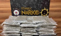 İstanbul'da uyuşturucu operasyonu: 58 kilo gram skunk ele geçirildi