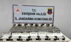 Jandarma 21 bin 240 adet içi doldurulmuş kaçak makaron ele geçirildi