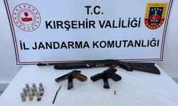 Kırşehir'de ruhsatsız silah operasyonu