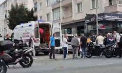 Lüleburgaz'da motosikletin çarptığı yaya yaralandı