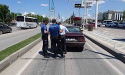 Yolcu otobüsü ile otomobil çarpıştı!