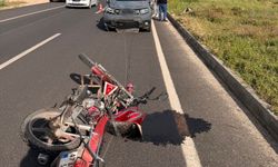 Mardin'de otomobil ile motosiklet çarpıştı: 1 ölü