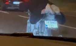 Motosiklet üzerinde akrobatik hareketler yapan şahsa 46 bin TL ceza