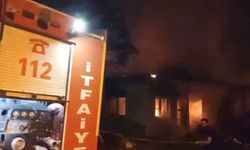 Osmaniye'de ahşap evde yangın: Ev kullanılamaz hale geldi