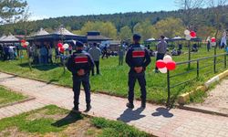 Pelitözü Gölpark'ta etkinliğe üst düzey güvenlik