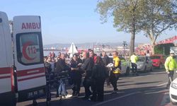 Tekirdağ'da sahil yolundaki kazada motosiklet sürücüsü yaralandı