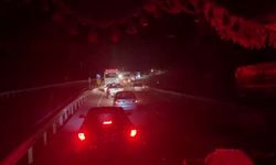 O yol 3 saat ulaşıma kapandı