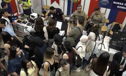 Uludağ Kariyer Fuarı'nda jandarma rüzgarı:.Öğrenciler standın önünden ayrılmadı