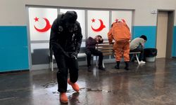 Van Geri Gönderme Merkezi'nde KBRN tatbikatı yapıldı