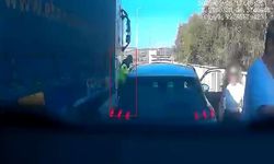 Otoyol jandarması ölümden döndü