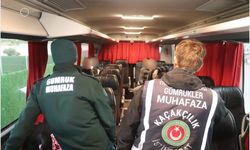 Yunanistan'dan yurda giriş yapan yolcu otobüsünden 4 kaçak göçmen çıktı