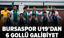 Bursaspor U19, Yomraspor'u 6-1 mağlup etti