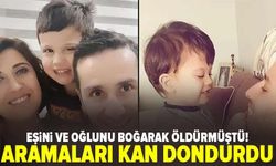Eşini ve 9 yaşındaki oğlunu boğarak öldürmüştü! İnternet aramaları kan dondurdu