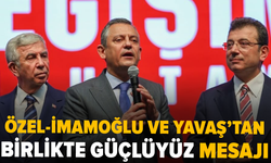 Özel, İmamoğlu ve Yavaş’tan eş zamanlı paylaşım: "Biz birlikte güçlüyüz"