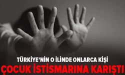 Türkiye’nin o ilinde onlarca kişi çocuk istismarına karıştı