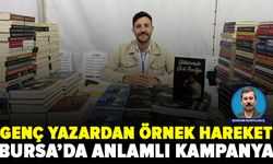 Bursalı genç yazardan örnek hareket: Kütüphanesini köy çocuklarıyla paylaştı