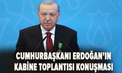 -CANLI- Cumhurbaşkanı Erdoğan, Kabine Toplantısı'nın ardından açıklamalarda bulunuyor