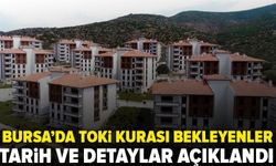 Bursa'da TOKİ kurası için açıklama yapıldı