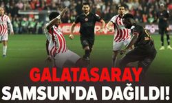 Galatasaray Samsun'da dağıldı!