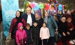 Nilüfer’de hıdırellez ateşi yağmura rağmen sönmedi