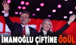 İmamoğlu çiftine ödül verildi