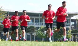 Milli takımda Montella futbolcuları testten geçirdi