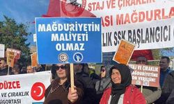 Staj ve Çıraklık Sigortası Mağdurları Ankara’ya Yürüyor