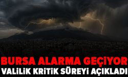 Fırtına alarmı: Bursa’da 48 saat kritik süreç başlıyor