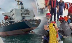 Marmara Denizi'nde korkutan kaza